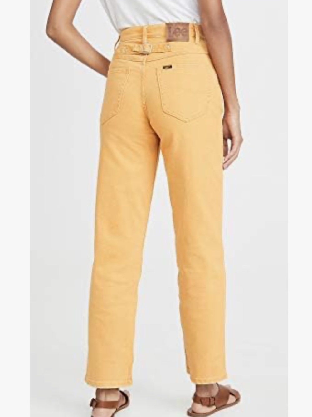 Lee Vintage Modern High Rise Relaxed Stovepipe Denim Pants